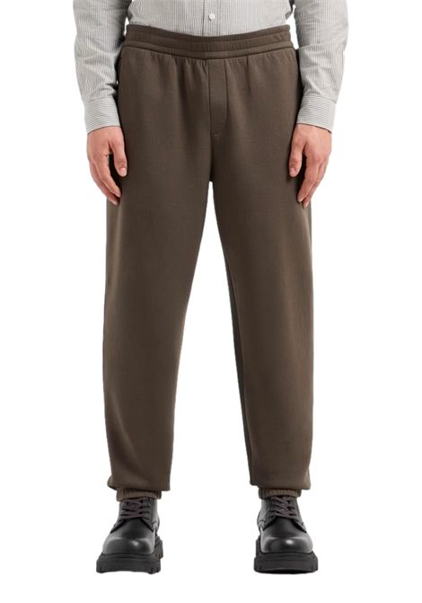 PANTALONI JOGGER IN COTONE STRETCH CON BANDA A CONTRASTO ARMANI EXCHANGE | Pantaloni | 6DZPHD ZJNPZ4892